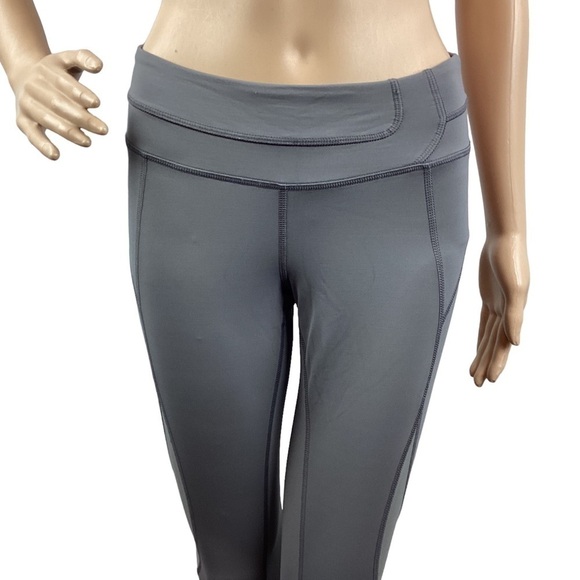 Lole Women's Run Capri Leggings Size S Gray - Picture 2 of 7